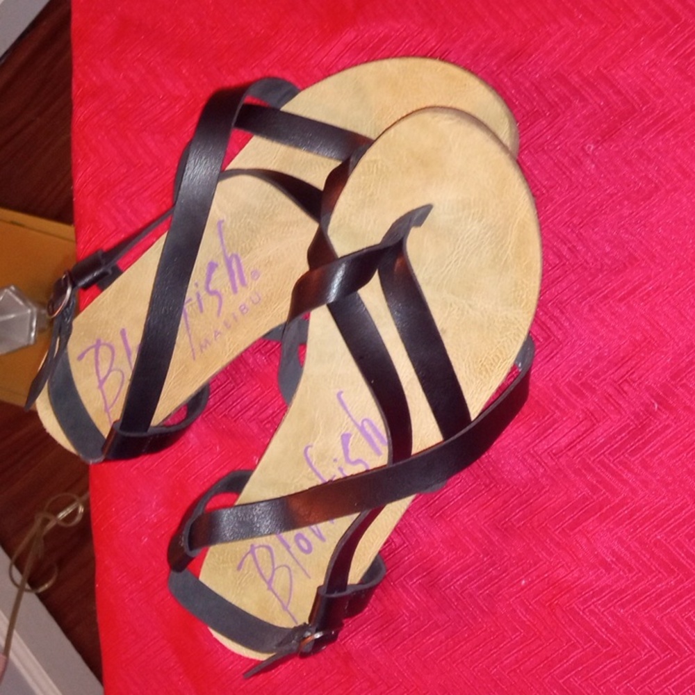 Leather sandles